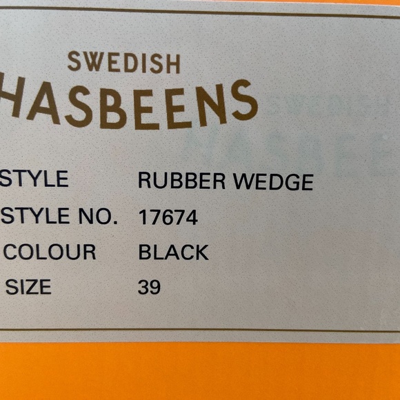 SWEDISH HASBEEN***NEW IN BOX***ORIGINALLY $400 - Picture 5 of 9